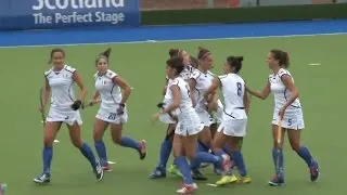 GOAL! Italy 1-0 Scotland. Federica Carta, 11 mins.