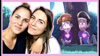 LESBIAN COUPLE REACTS TO IN A HEARTBEAT ( SHORT FILM) | Sam&Alyssa