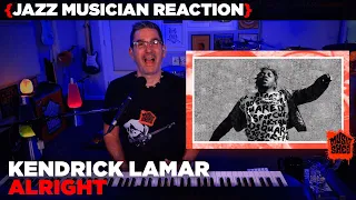 Jazz Musician REACTS | Kendrick Lamar "Alright" | MUSIC SHED EP266