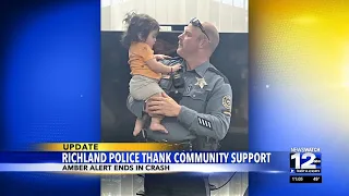 Richland Police thank community support following Amber Alert case