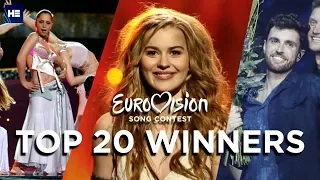 My Top 20 - Last Winners of the Eurovision Song Contest (2000-2019)