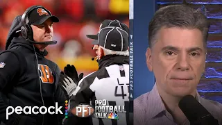 Questionable officiating during Bengals-Chiefs AFC Championship | Pro Football Talk | NFL on NBC