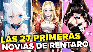 Las 27 PRIMERAS NOVIAS de Rentaro Aijou 💗 | Las 100 novias MANGA | Leiinad World