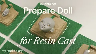 Prepare Doll for Silicone Molds • Part 1 of BJD Casting