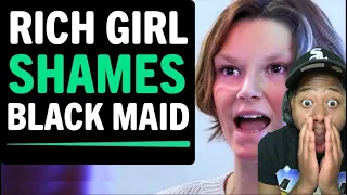 MOST RACIST VIDEO EVER MADE!!!!!! Rich Girl Shames Black Maid For Being POOR!!!!! Leek.251 Reatcs