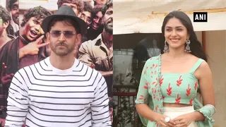 Super 30: Hrithik Roshan, Mrunal Thakur on promotion spree