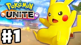 Pokemon Unite - Gameplay Walkthrough Part 1 - Intro and Standard Unite Battles! (Nintendo Switch)