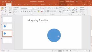 32  MS Office 2016   MS PowerPoint   Morph Transition