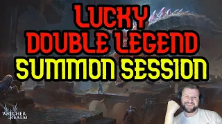 Double Legend Summons! I Got Lucky! - Watcher of Realms