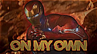 I'm The Best X Iron Man || On My Own Edit || On My Own Iron Man Edit ||