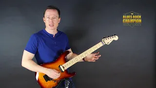 Play fast like Joe Bonamassa