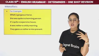 Class 10 English Grammar Determiners IDeterminers I Determiners in English Grammar 2022-23