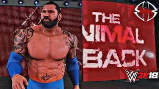 WWE 2K18 Mods: Batista 2014 (BLUETISTA w/ Hair & Beard!) & Machine Gun Entrance! - PC