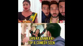 #Isqbaaz Hindi serial ke Top 6 comedy scenes #Star plus #surbhi #Nakul