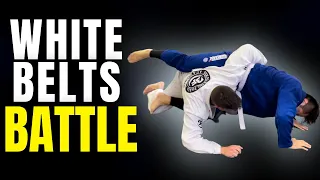 How To Learn From White Belts Mistake |  BJJ ROLLING COMMENTARY