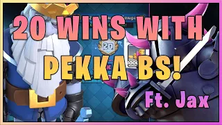 GET 20 WINS WITH CLASSIC PEKKA! (Ft. Jax)