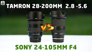 TAMRON 28-200 vs SONY 24-105 - ¿Cuál me compro? ¿Diferencias? ¿Adecuado para viajes fotográficos?