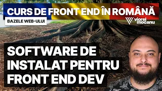 Software de instalat ca să te apuci de treabă – Curs de Front End Development în Română