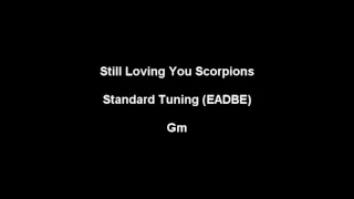 Scorpions - Still Loving You - (Standard Tuning EADGBE)