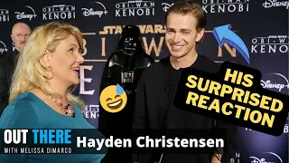 Hayden Christensen's Wholesome Reaction to Journalist's Question | Obi-Wan Kenobi Interview