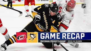 Hurricanes @ Penguins 12/21 | NHL Highlights 2023