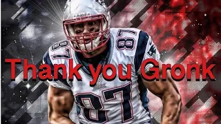 Rob Gronkowski Career Highlights (Tribute)!!!!