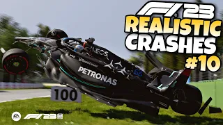 F1 23 REALISTIC CRASHES #10