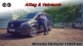 2021 Mercedes Vito Tourer 119 CDI 4x4 - Des Schwaben 1. Wahl | Test - Review - Verbrauch - Alltag