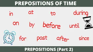 Prepositions of Time in  English Grammar