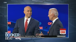 Booker beats on Biden in second Democratic debate