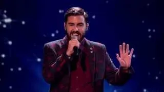 The X Factor UK 2014 | Live Week 2 | Andrea Faustini sings Whitney Houston's One Moment In Time