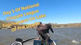 Day 1 Of National Crappie League Tournament On Lake Of The Ozarks