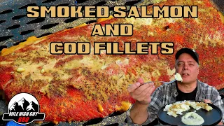 Smoked Salmon And Cod On A Pellet Grill | Z Grills