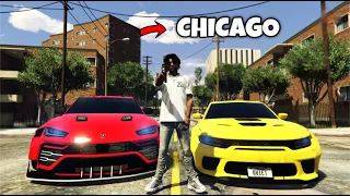 Robbing THUGS in Chicago in GTA 5 RP