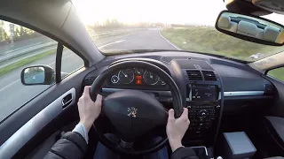 Peugeot 407 Coupé 2.0 HDi (2009) - POV Drive