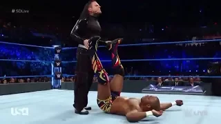 Shelton Benjamin VS Jeff Hardy  Smack Down 17 April 2018