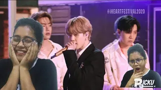 Indian girl reacts to BTS performance in iHeartRadio Music Festiva l2020 'Dynamite' Boy with Luv etc