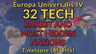 I buffed the rarest and most hidden nations in EU4