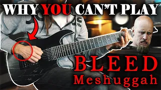 Meshuggah BLEED -  How to play it RIGHT 🤯 (+ Top 3 Mistakes)