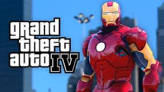 آیرون من تو جی تی ای 🙂 آموزش نصب مود مرد آهنی به همراه 14 لباس و همه قدرت ها 🦾 Gta IV Iron Man