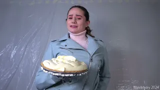 What being pied in the face by a girl feels like asmr