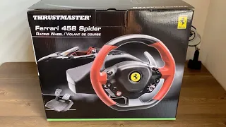 Unboxing de Volante Ferrari 458 Spider - Forza Horizon 5. :)