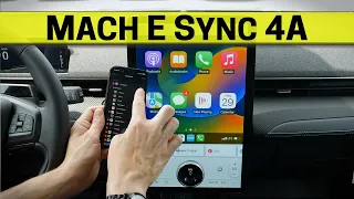 Sync 4a in the Mustang Mach E (2023 Model)