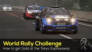 Gran Turismo 7 - How To Get Gold in the World Rally Challenge Gr.B at the Tokyo Expressway (HARD)