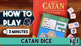 How to Play Catan Dice in 3 Minutes (Catan Dice Rules)