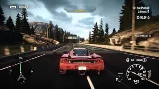 Need for Speed Rivals Cop Gameplay - Hot Pursuit - Ferrari Enzo Ferrari (1080p)