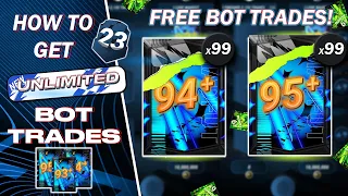 How To Get UNLIMITED BOT TRADES In MadFUT 23... ( FREE )