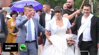 Top Channel/ "Nusja dhe shtetrrethimi"/ Shqiptarja martohet me një serb në Leposaviç