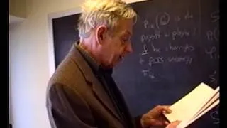 Встреча с Джоном Форбсом Нэшем, John Forbes Nash