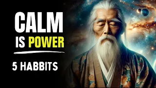 5 Habits of Super Calm People | Calm Is Power |  Techniques To Stay Calm In Any Situation